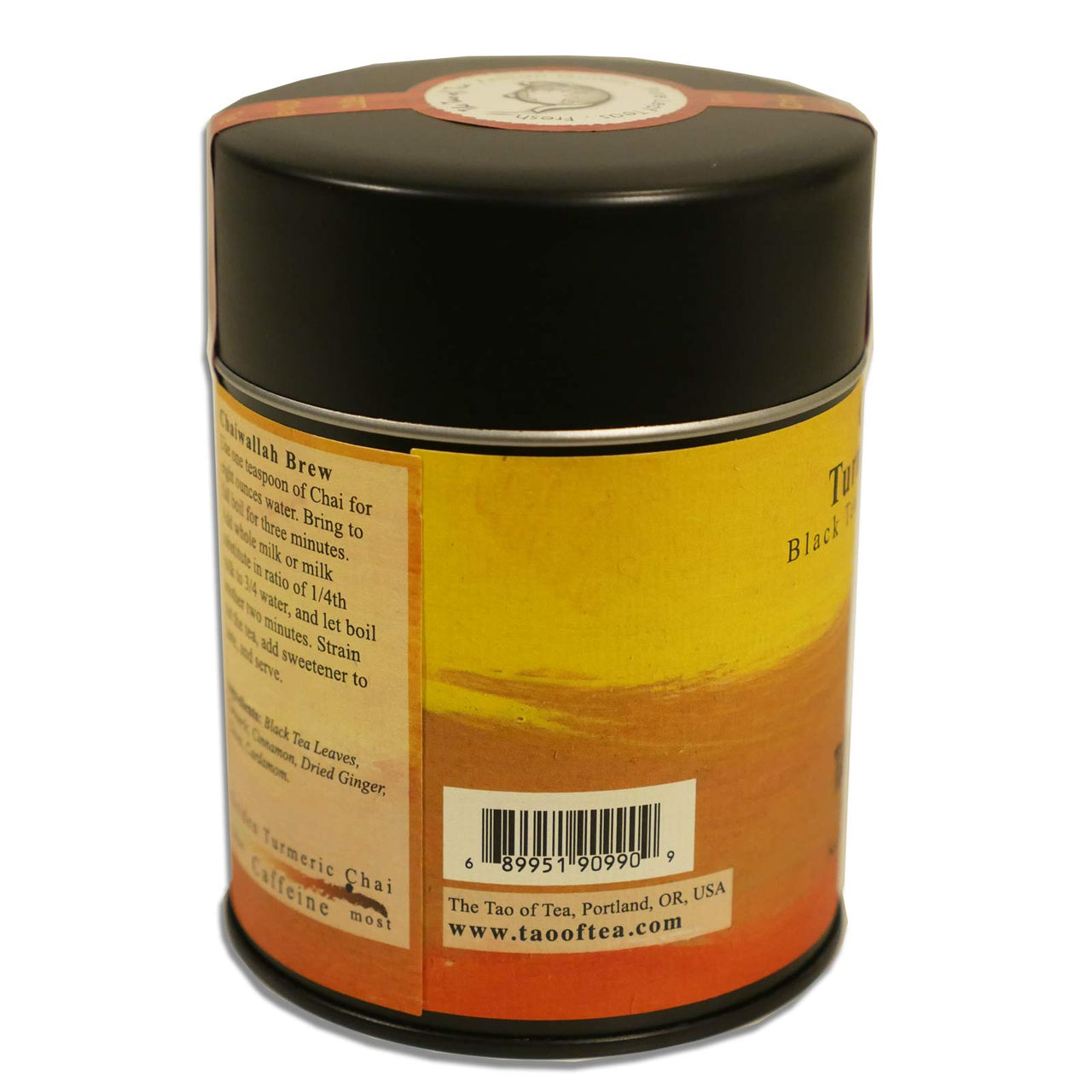 The Tao of Tea Golden Turmeric Chai, 4 Oz