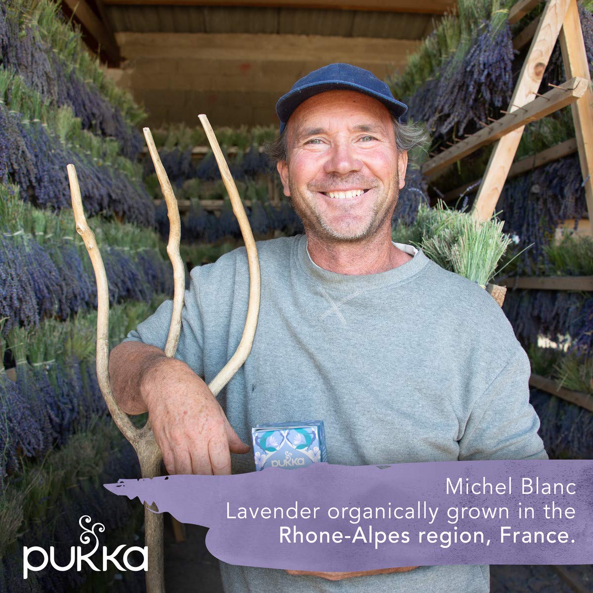 Pukka Organic Tea Bags, Night Time Herbal Tea with Chamomile, Lavendar & Valerian, Perfect for Easing into a Soothing Sleep, 20 Count (Pack of 3) 60 Tea Bags