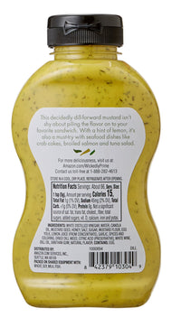 Wickedly Prime Mustard, Dill, 11.75 Ounce