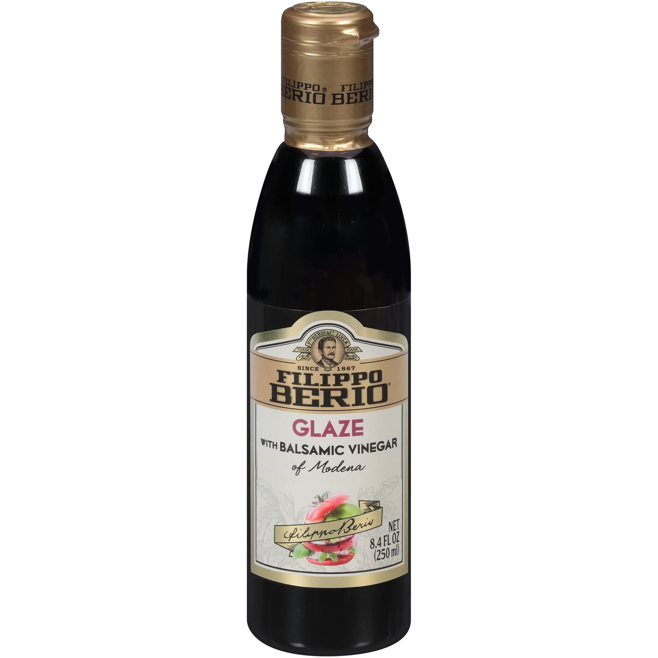 Filippo Berio Balsamic Glaze, 8.4 Ounce Plastic Bottle