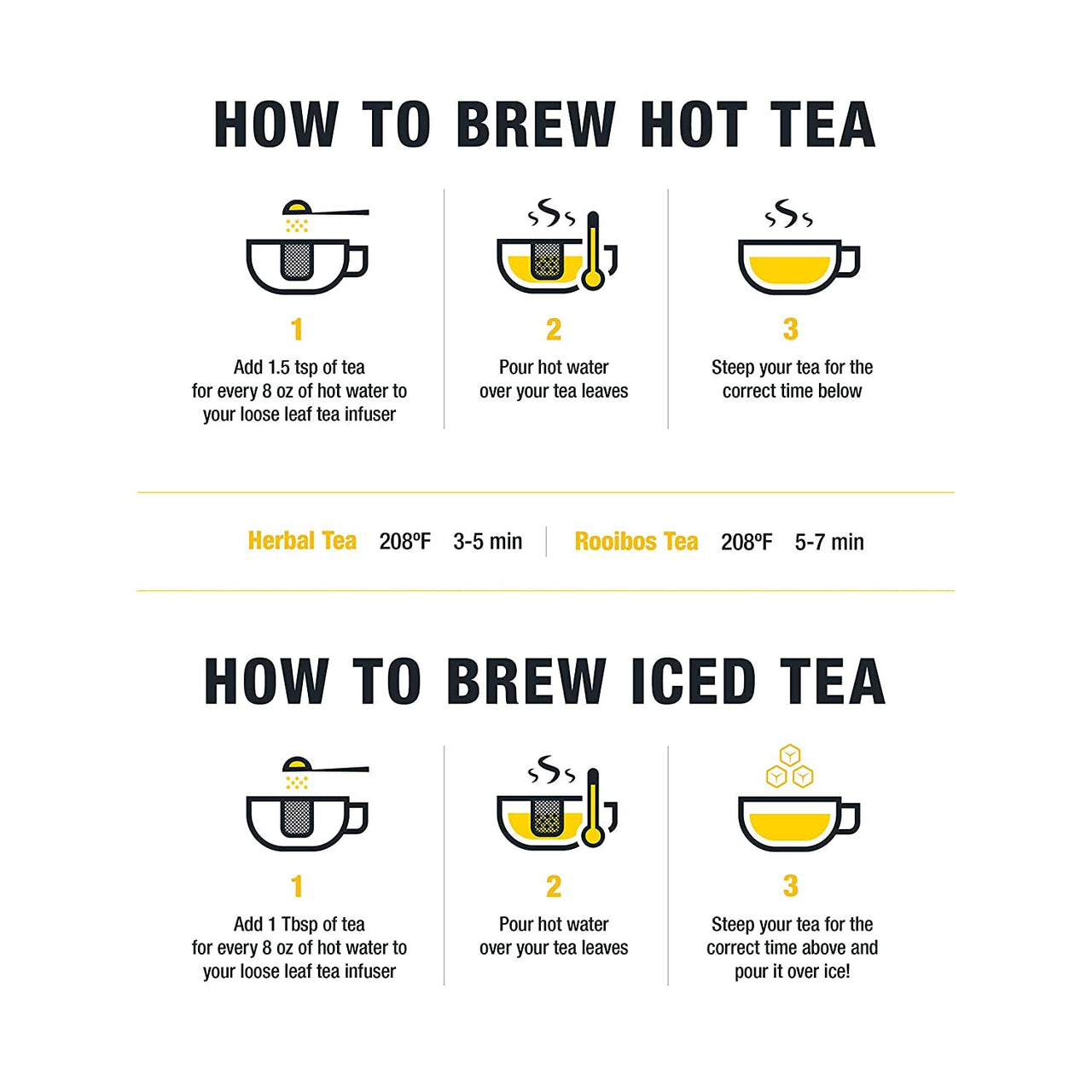 Tiesta Tea - Lemon Ginger Turmeric, Loose Leaf Lemon Ginger Herbal Tea, Lemon Ginger Turmeric, 2.5 Ounce