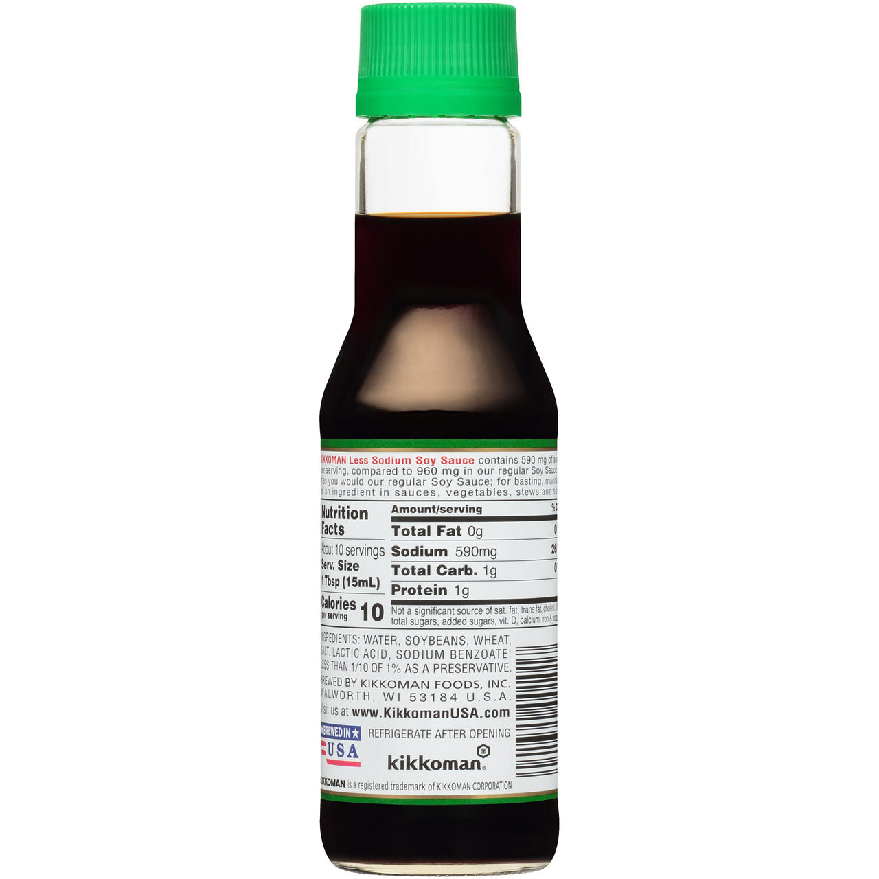 Kikkoman Lite Soy Sauce, 5 Oz