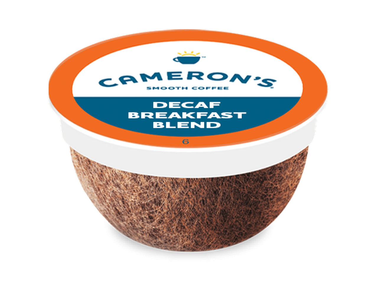 Cameron's  Coffee Single Serve Pods, Decaf Breakfast Blend, (Pack of 12)