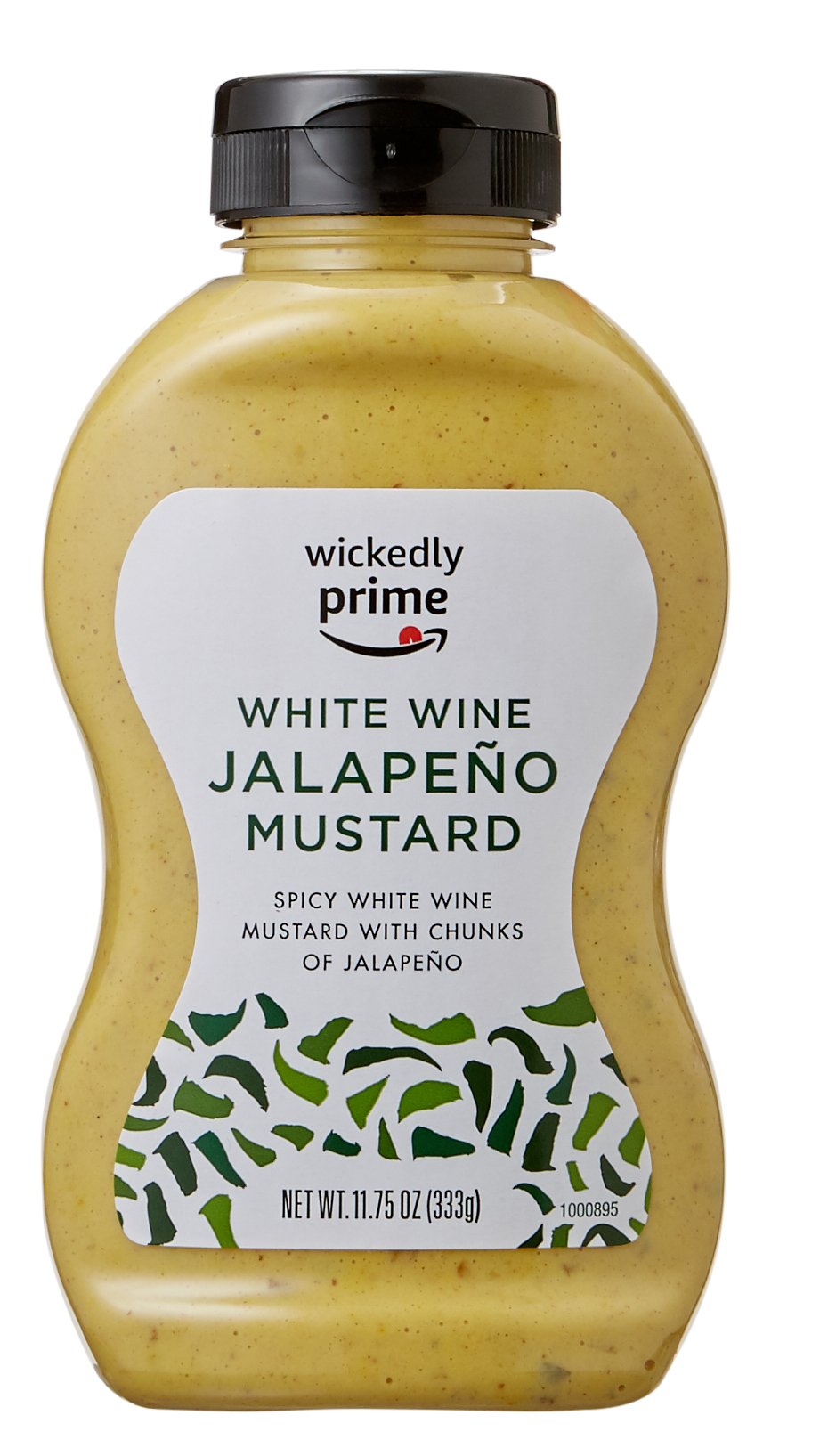 Wickedly Prime Mustard, White Wine Jalapeno, 11.75 Ounce