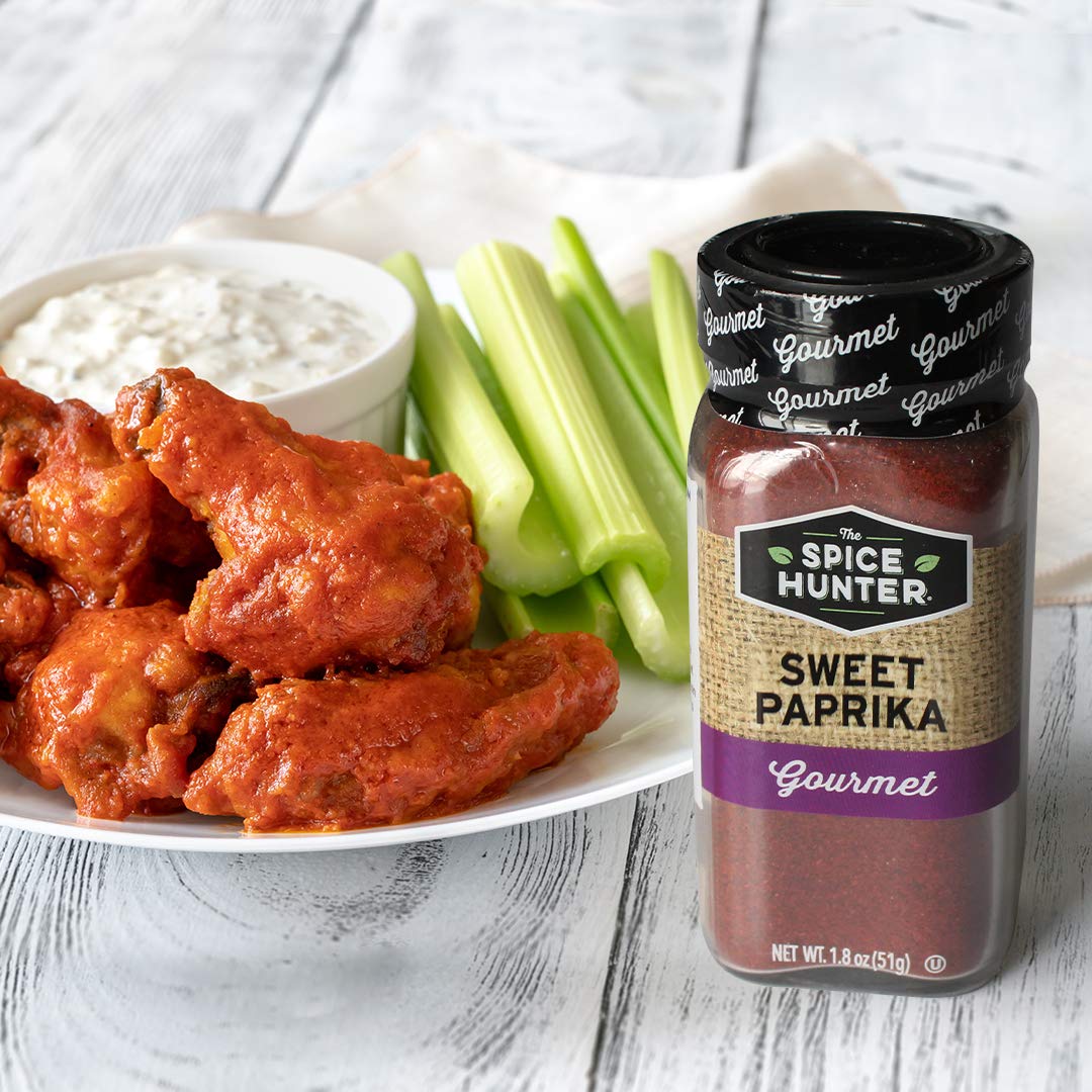 The Spice Hunter Paprika, Sweet, Ground, 1.9-Ounce Jar