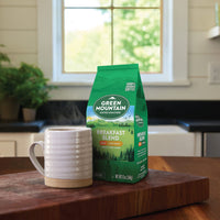 Green Mountain Coffee Roasters Breakfast Blend Decaf, Ground Coffee, Light Roast, Bagged 12 oz