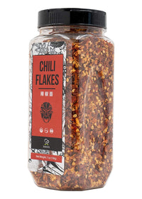 Soeos Chili Flakes 7oz (198g), Non-GMO, All Natural, Premium Sichuan Chili Flakes, Medium Hot, Crushed Red Pepper Flakes, Sichuan Red Chili Pepper, Dried Chili Flakes Bulk, Szechuan Chili Flakes.