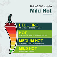 Soeos Whole Dried Chilies 4 oz, Mild Spicy Chili Peppers, Red Chili Pepper, Natural, Premium and Dry Sichuan Chile Peppers, Sichuan Pepper, Dried Peppers  Great for Mexican Recipes