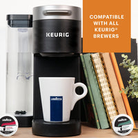 Lavazza Gran Aroma Single-Serve Coffee K-Cup Pods for Keurig Brewer, 22 Count, Balanced light roast with floral aroma and notes of citrus, 100% Arabica