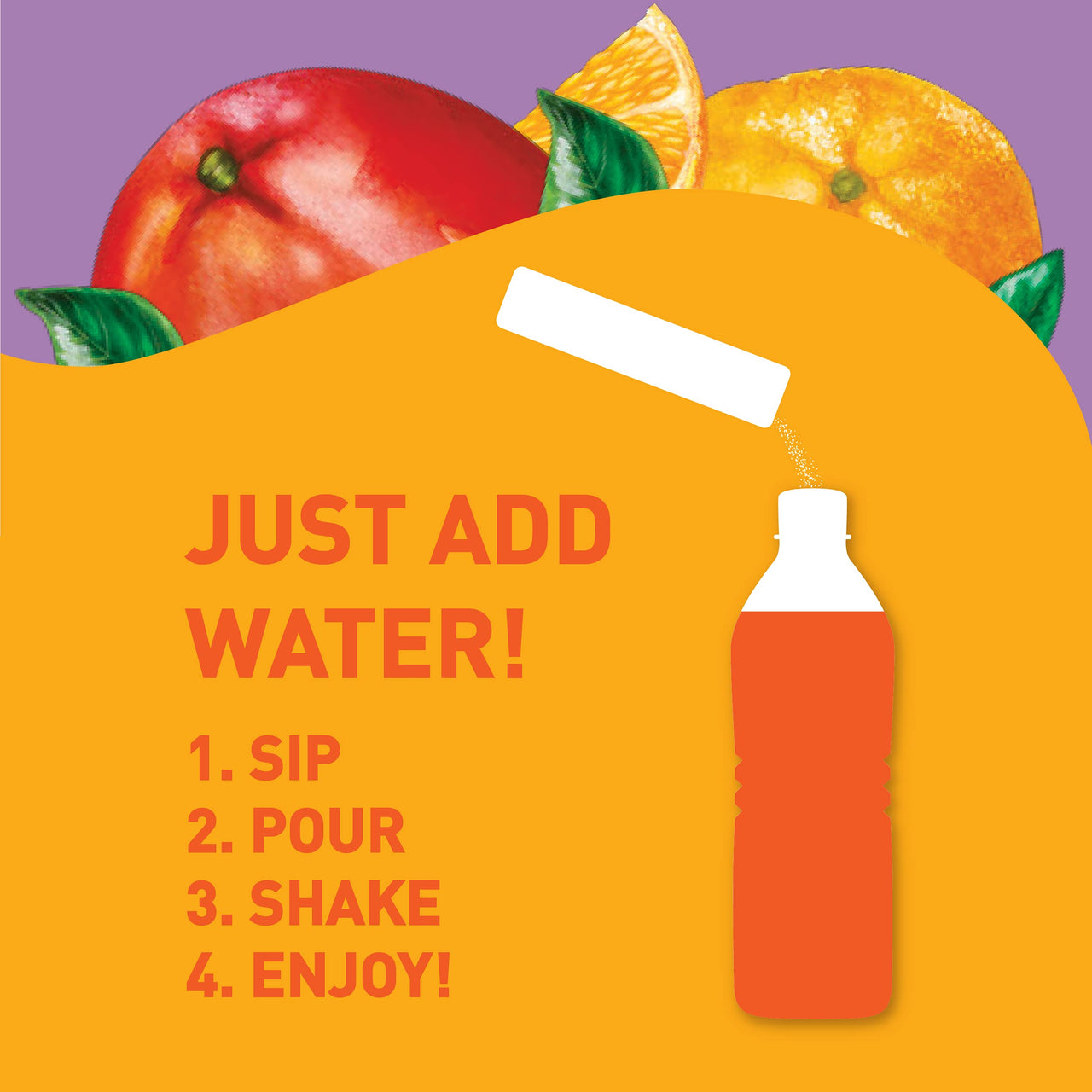 Tampico Singles To Go Drink Mix Packets, Mango Punch, Zero Sugar, Low Calorie, 100% DV of Vitamin C per Serving, Convenient, On-The-Go Water Enhancers, 6 Count