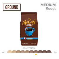 McCafe Paris Caf, Ground Coffee, Medium Roast, 12oz Bag