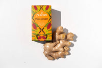 Pukka Three Ginger, Organic Herbal Tea With Turmeric & Galangal, Perfect for After Meals, 60 Tea Bags (3 Pack)