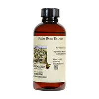 OliveNation Pure Rum Flavor - 4 ounces - Premium Quality Pure Baking Extract with Finest Rum Flavor