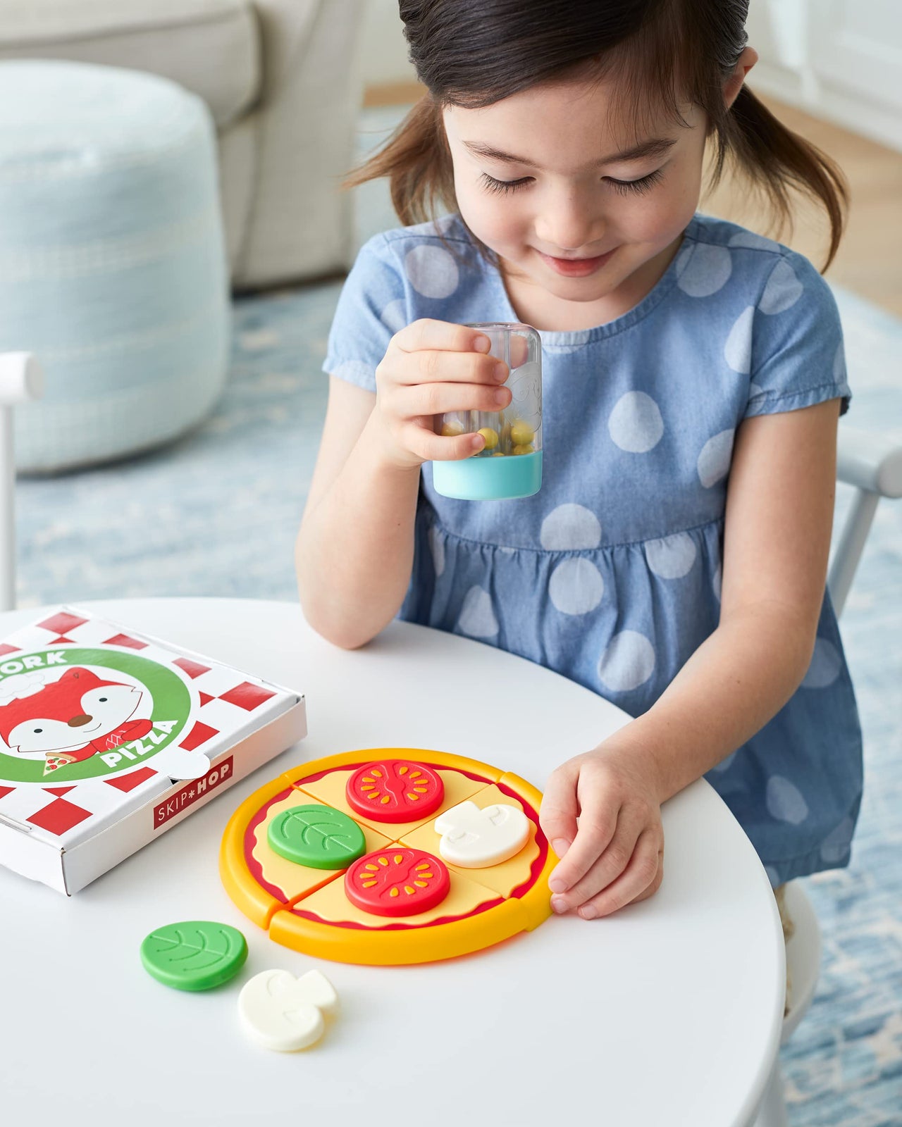 Skip Hop Play Food Set, Zoo Piece A Pizza
