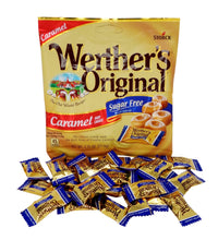 Sugar Free Hard Candy Assortment Caramel Coffee, Caramel, Caramel Chocolate, Pack of 3