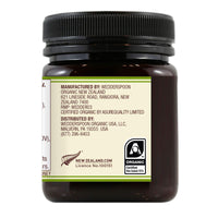 Wedderspoon Raw Organic Manuka Honey KFactor 16+, 8.8 Oz, Unpasteurized, Genuine New Zealand Honey, Multi-Functional, Non-GMO Superfood, Organic Kfactor, Traceable from Our Hives to Your Home