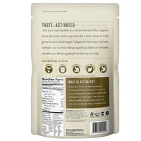 Living Intentions Organic Sprouted Sunflower Seeds: Jalapeno Mojo  NonGMO  Gluten Free  Vegan  Paleo  Kosher  8 Ounce Unit