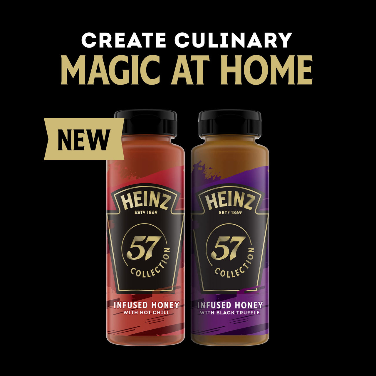 Heinz 57 Infused Honey with Hot Chili (8 oz Bottle)