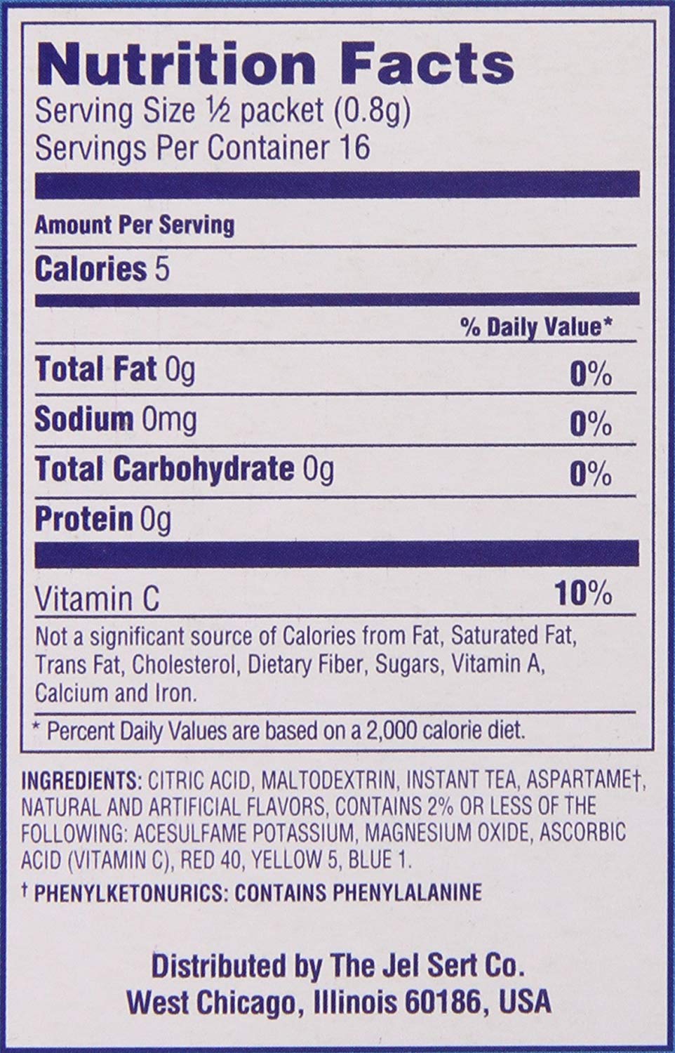 Wyler's  Light Singles To Go Powder Packets, Water Drink Mix, Raspberry, 8 Packets per Box, 96 total Packets (Pack of 12)