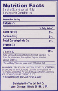 Wyler's  Light Singles To Go Powder Packets, Water Drink Mix, Raspberry, 8 Packets per Box, 96 total Packets (Pack of 12)