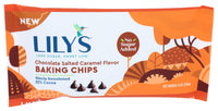 Lily's  Chocolate Baking Chips Chocolate Salted Flavor, Caramel, 9 Oz