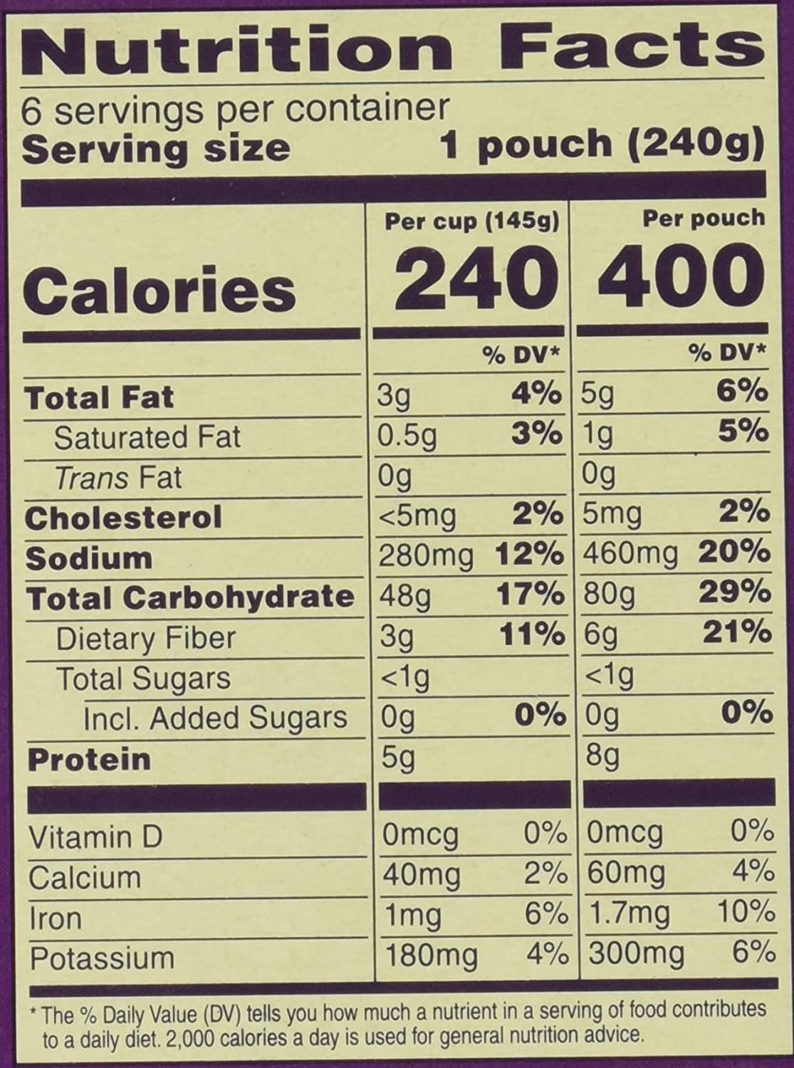 Seeds of Change Brown & Red Rice w/ Chia & Kale, 8.5 Ounce, 6 Count