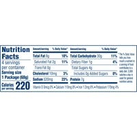 Kraft Deluxe Easy Mac White Cheddar Macaroni and Cheese (4 Microwaveable Cups)