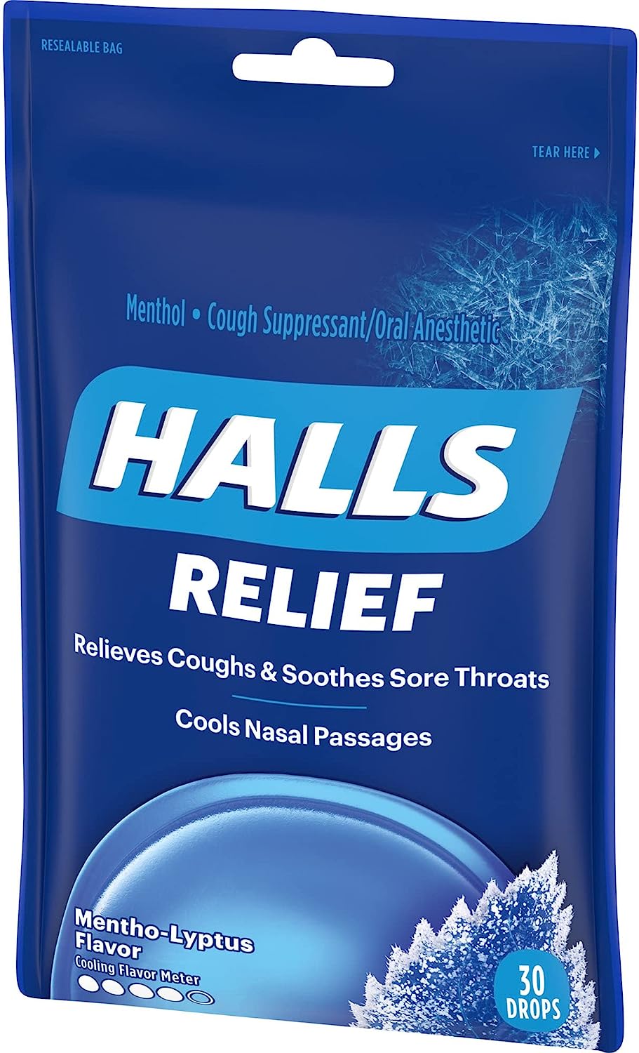 Halls Menthlyptus Dr Size 30ct Halls Menthylyptus Drops 30ct