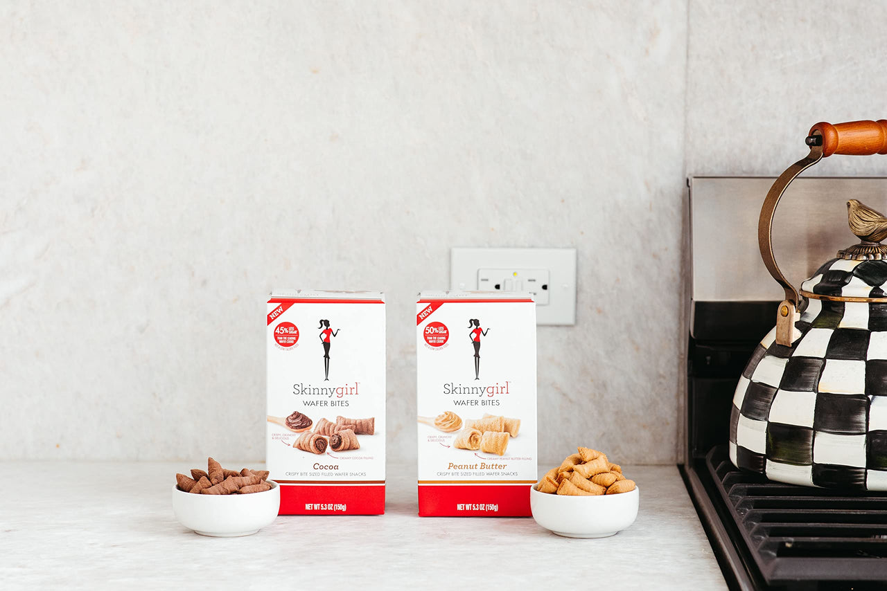 Skinnygirl Peanut Butter Wafer Bites, 5.3 Ounce