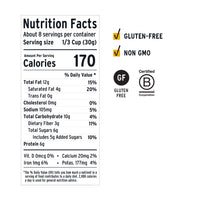 purely elizabeth Granola Vanilla Almond Butter MCT Grain Free, 8 Ounce