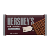 HERSHEY's Milk Chocolate, Gluten Free Candy Gift Bar, 16 oz