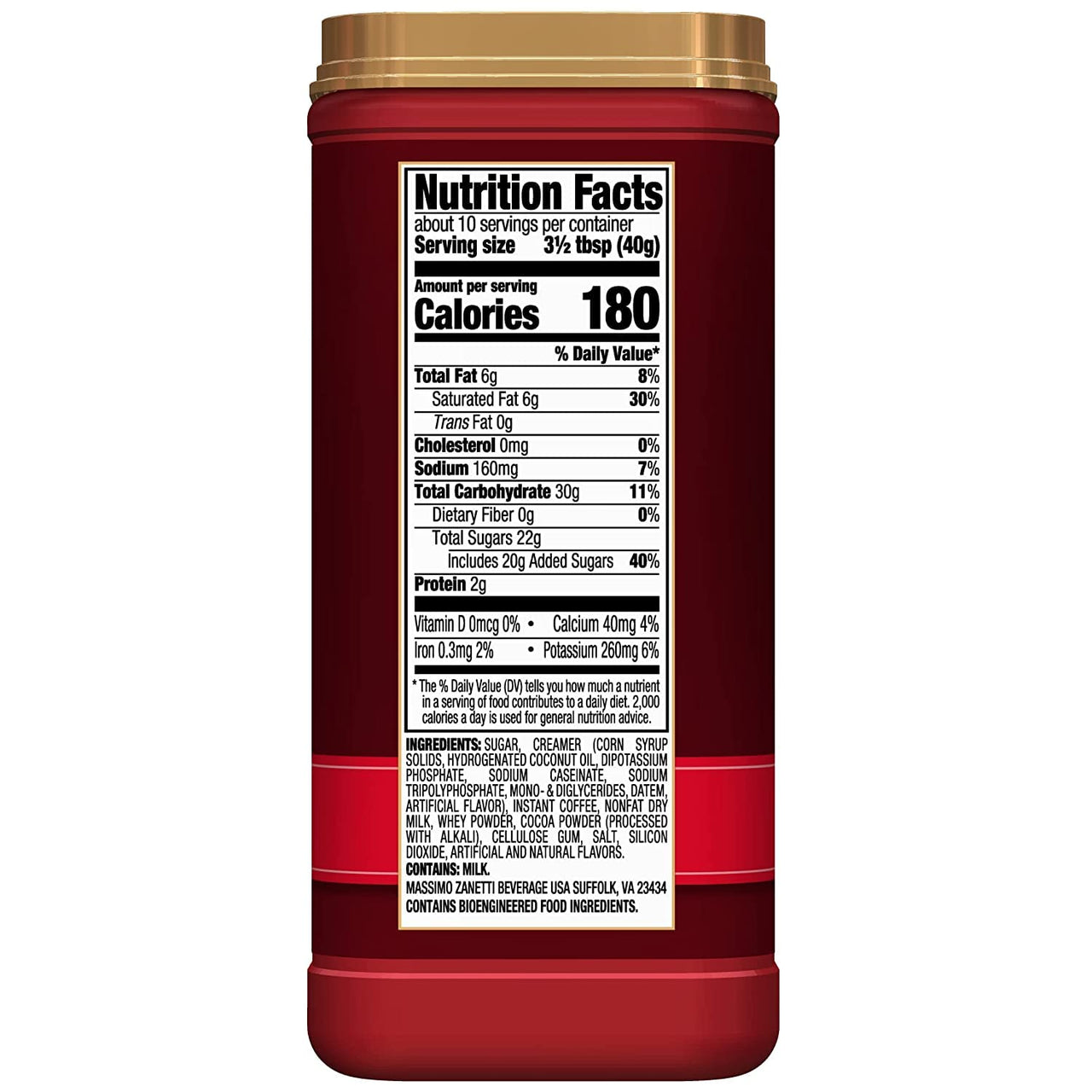 Hills Bros Instant Decadent Classic Cappuccino Mix with a Hint of Sweetness, Easy to Use and Convenient, Enjoy Coffeehouse Flavor at Home, Frothy, 14 Oz