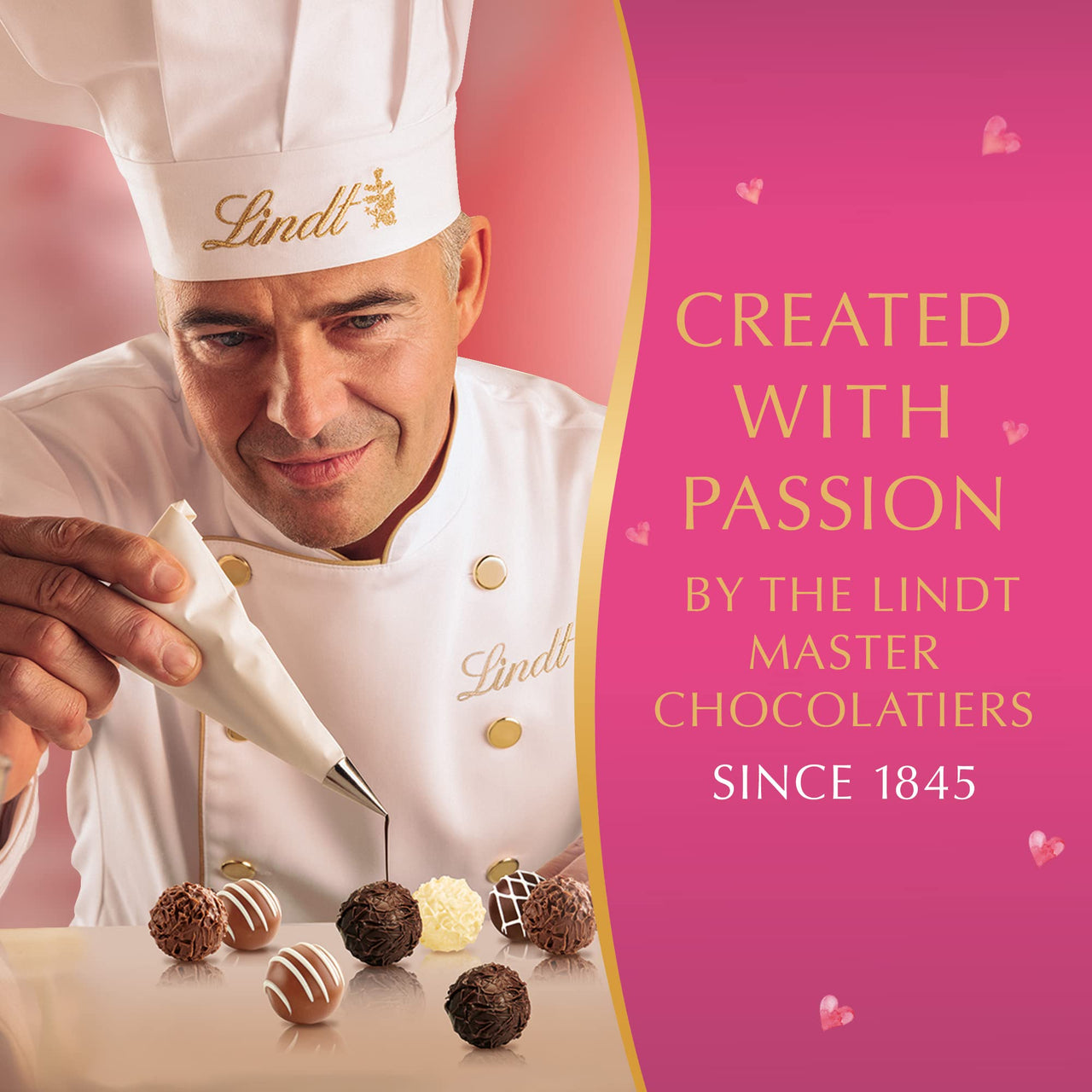 Lindt Assorted Chocolates, Valentine's  Day Box of Assorted Chocolate Truffles, 5.8 oz.