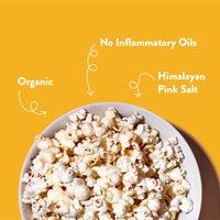 LesserEvil Himalayan Gold Organic Popcorn, Premium Quality, Minimally Processed, No Vegetable Oil, 4.6 Oz