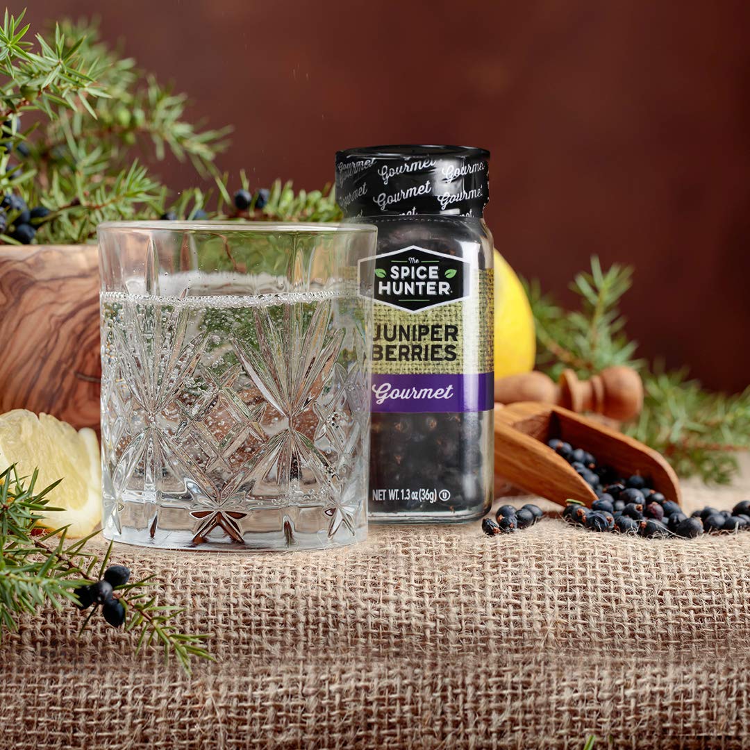 The Spice Hunter Juniper Berries Whole, 1.3-Ounce Jar
