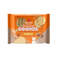 Cloud Star Wag More Bark Less Human Grade Sandwich Cookie Treats for Dogs, Peanut Butter 11.8 oz