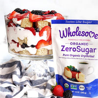 Wholesome Sweeteners Organic Zero Calorie Free Pouch Non GMO Gluten Free Syrup Artificial Flavors, no corn, 12 Ounce