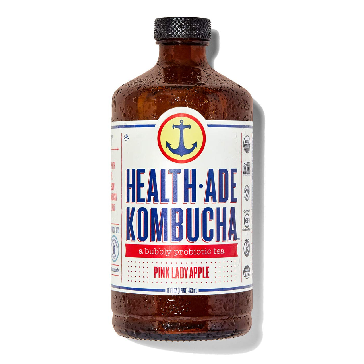 Health-Ade Probiotic Kombucha Tea, Pink Lady Apple, 16 fl oz