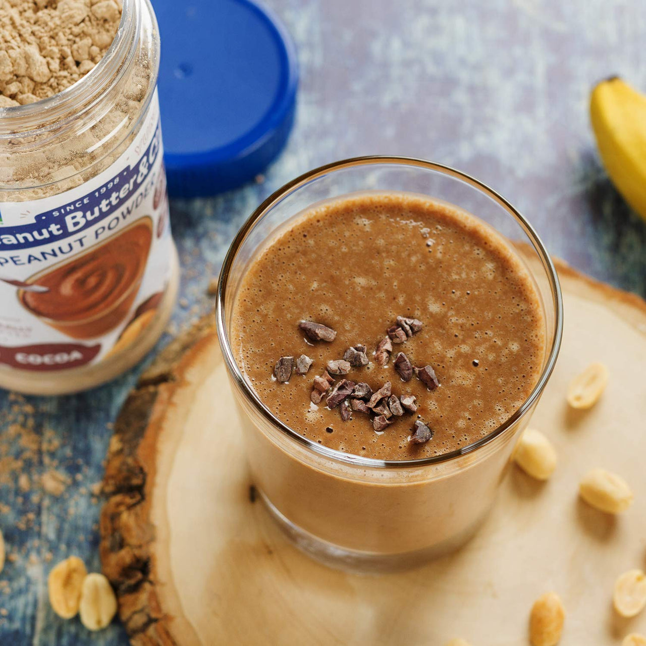 Peanut Butter & Co. Cocoa Peanut Powder, Non-GMO Project Verified, Gluten Free, Vegan, 6.5 Ounce Jars (Pack of 6)