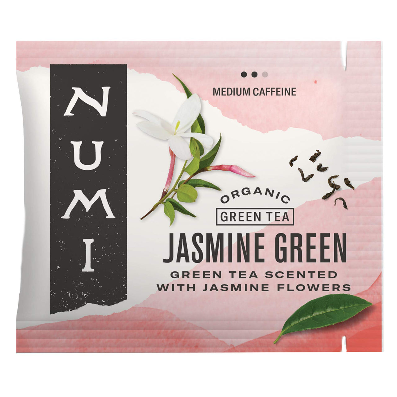 Numi Organic Tea Jasmine Green, 100 Count Box of Tea Bags (Packaging May Vary)
