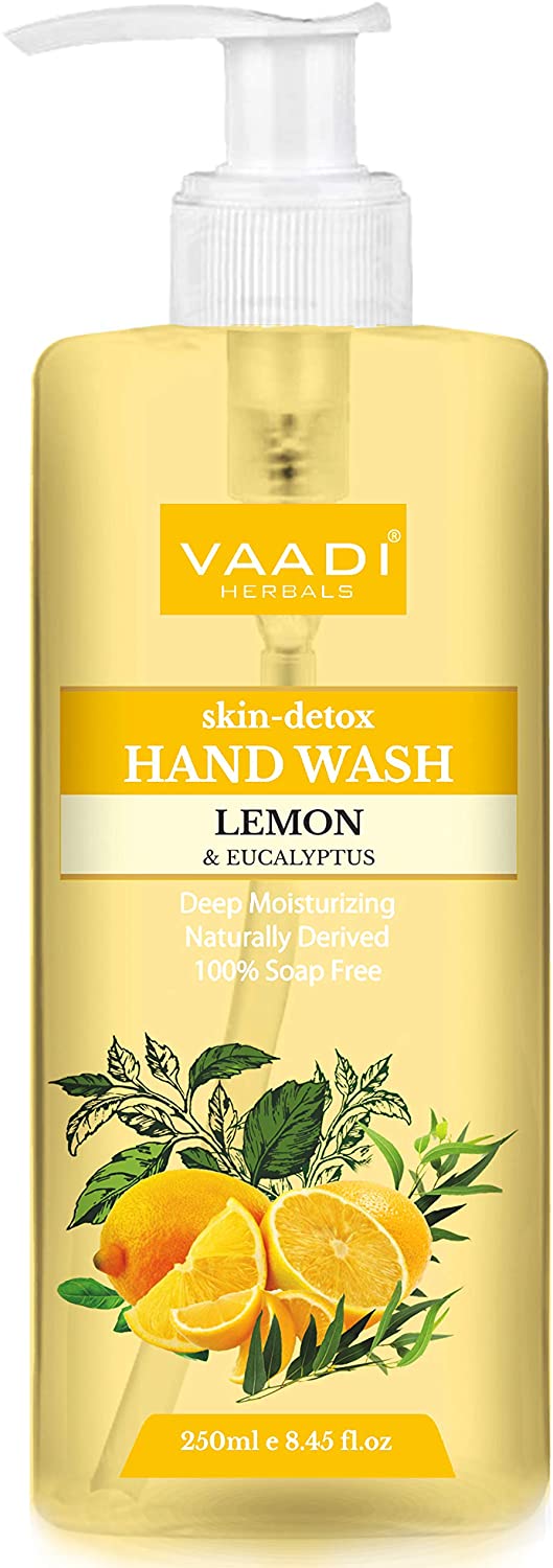 Vaadi Herbals Skin Detox Lemon and Eucalyptus Hand Wash - 250 ml