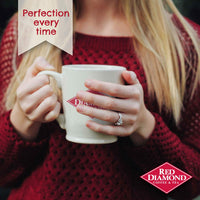 Red Diamond Ground Coffee, Dark European Roast, Premium Arabica Beans, Bold & Smooth Flavor, 11 Ounce Resealable Bag