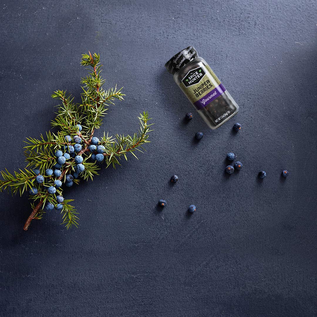 The Spice Hunter Juniper Berries Whole, 1.3-Ounce Jar