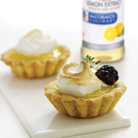 McCormick Culinary Pure Lemon Extract, 16 fl oz - One 16 Fluid Ounce Bottle of Lemon Flavoring Extract, Great for Subtle Lemony Flavors to Glazes and Fillings Such as Mousses and Custards