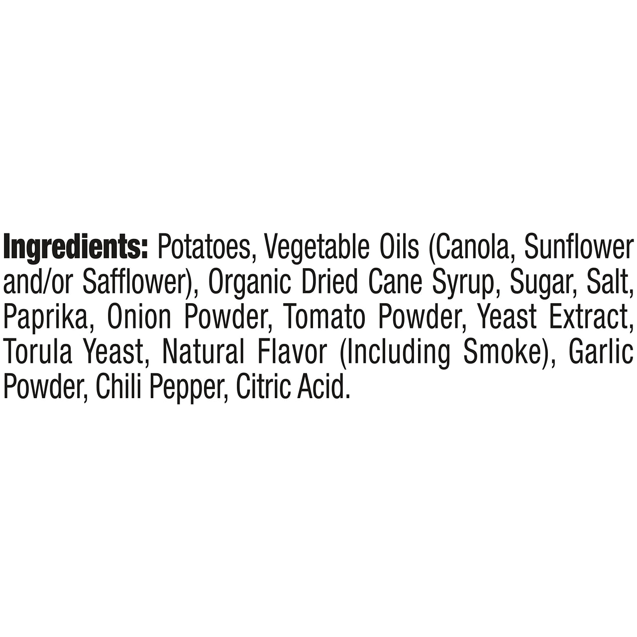 Kettle Brand Backyard Barbeque Kettle Potato Chips, Gluten-Free, Non-GMO, 7.5 oz Bag