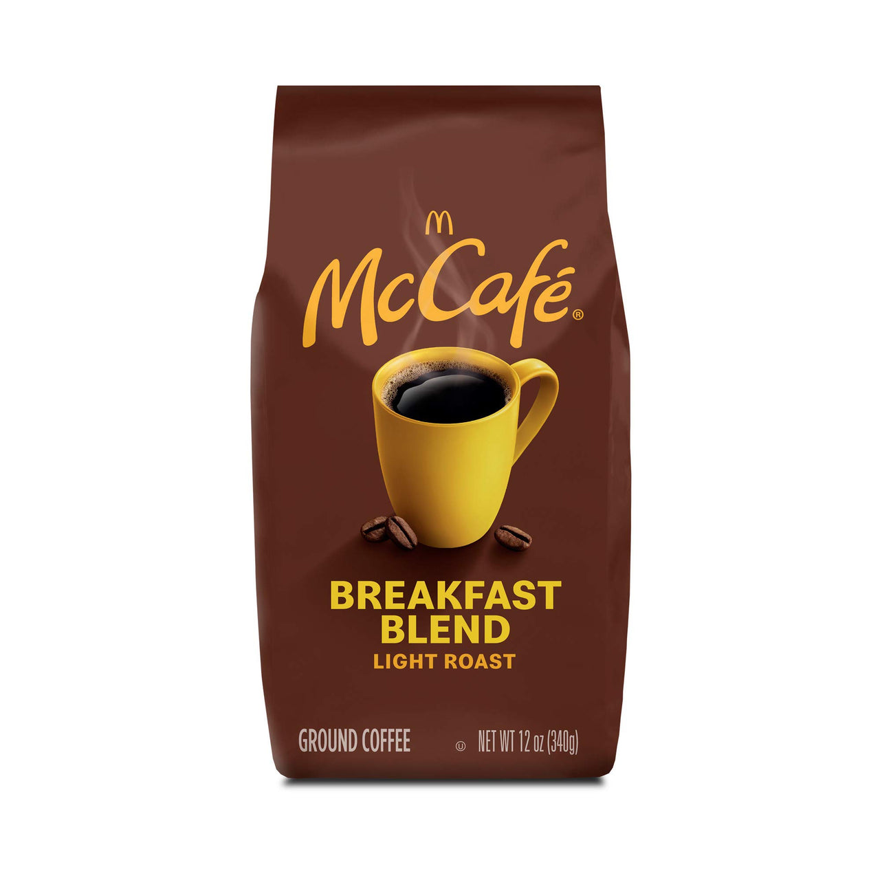 McCafe Breakfast Blend, Light Roast Ground Coffee, 12 oz Bag