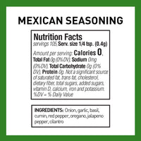 The Spice Hunter Mexican Seasoning Blend, Salt Free, 1.5-Ounce Jar