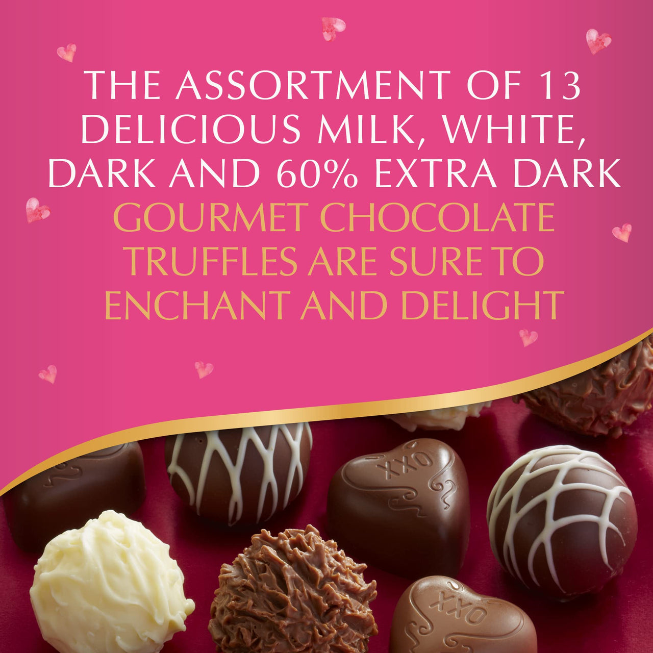 Lindt Assorted Chocolates, Valentine's  Day Box of Assorted Chocolate Truffles, 5.8 oz.