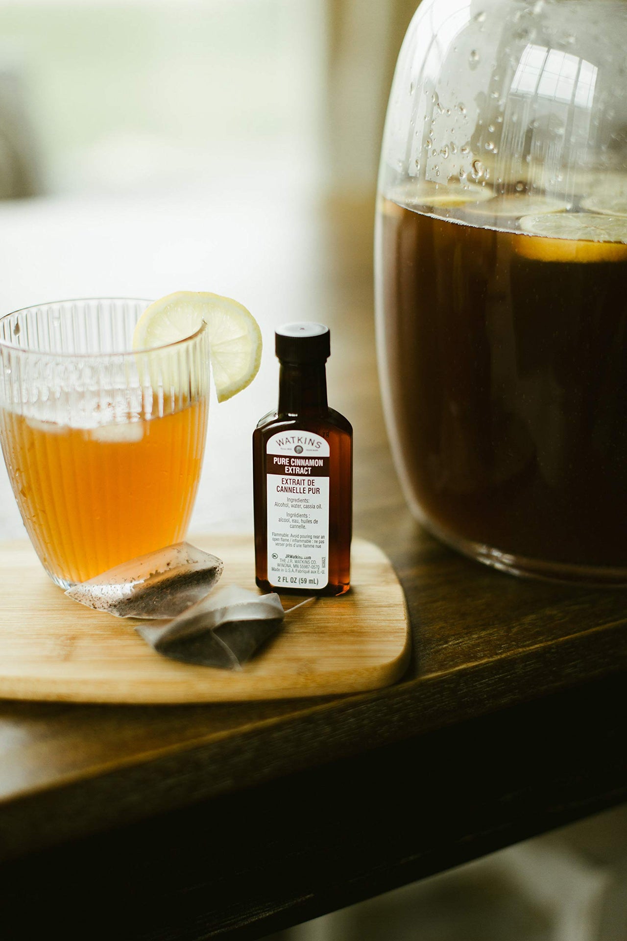 Watkins Pure Cinnamon Extract, Non-GMO, Kosher, 2 oz. Bottle, 1-Pack