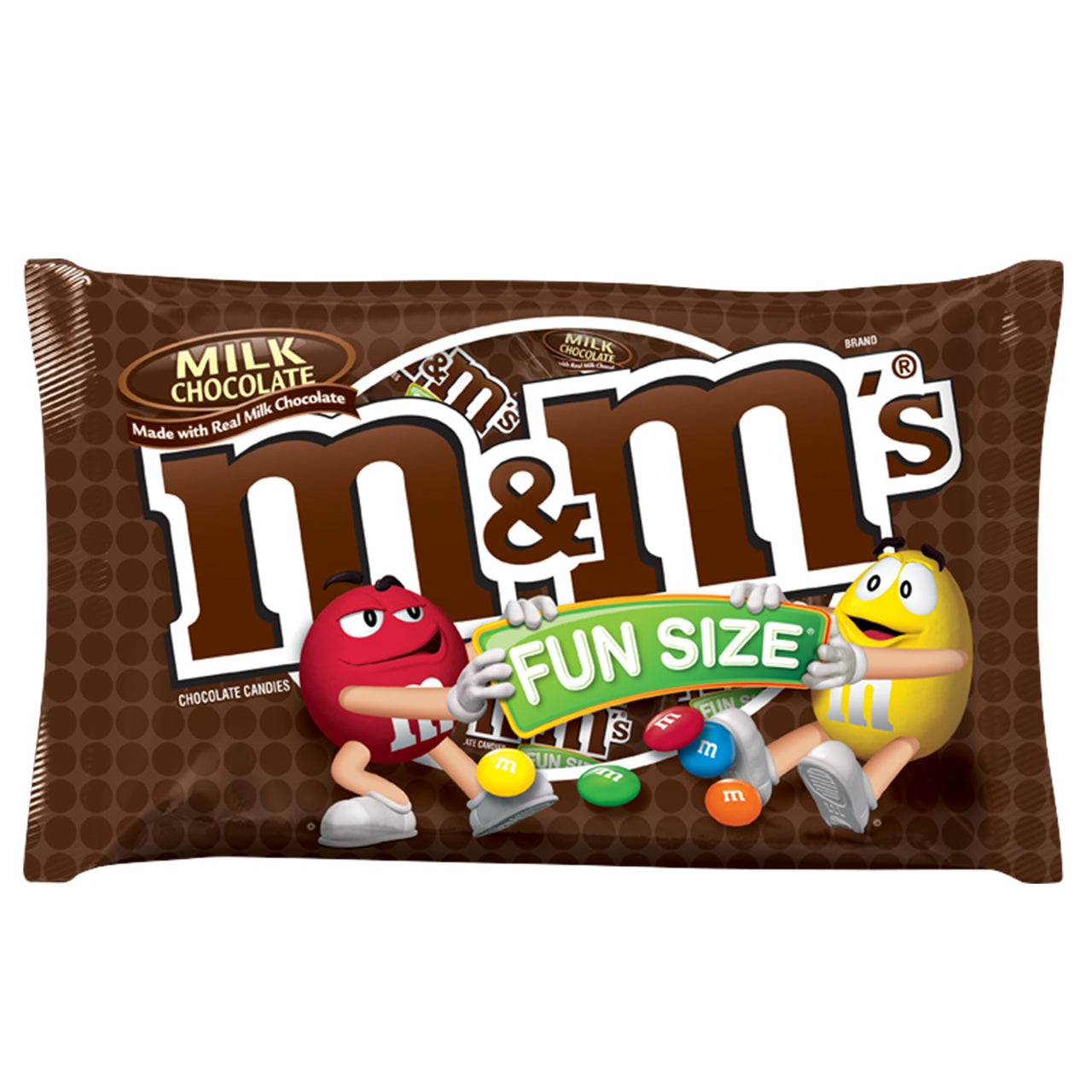 M&M's Milk Chocolate Candy Fun Size 10.53-Ounce Bag